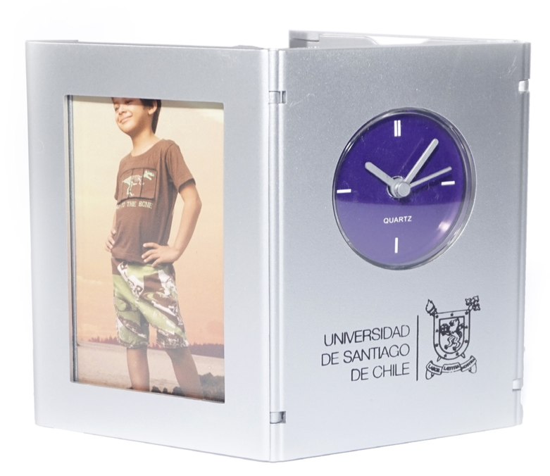 reloj porta retrato